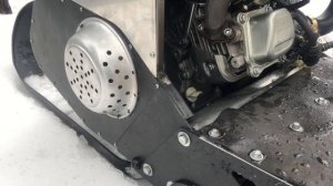 Обзор самодельного снегоката gs212e Вариатор Comet tav2-40