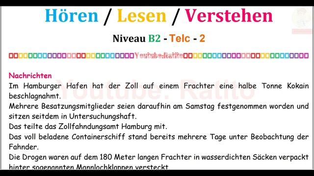 B2 - Deutsch lernen im Schlaf & Hören, Lesen und Verstehen:?????????????????????????????????????? смотреть онлайн