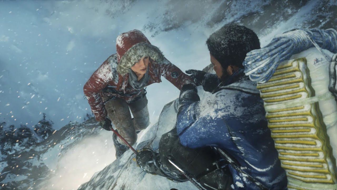 Rise of the Tomb Raider| Часть 1. Начало. Вершина горы.