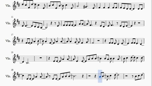 Violin Sheet Music: How To Play Let It Go (Frozen) By Idina Menzel