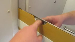 Туалет на борту А 380-800 Эмирейтс