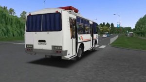 OMSI 2. ПАЗ 32054. Новосибирск. Маршрут 7. Обратный рейс.