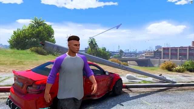 ПЕРЕПРЫГНУЛ ВСЮ КАРТУ на МАШИНЕ КОЛЕСЕ в ГТА 5 МОДЫ - ЭКСПЕРИМЕНТЫ в GTA 5