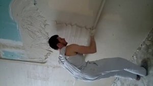 Уникальный способ штукатурки стен , как правильно штукатурить гипсовой смесью, мастер класс.