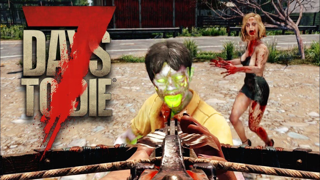 Взрывы во рву | 7 Days to Die Кооп #7 смотреть онлайн