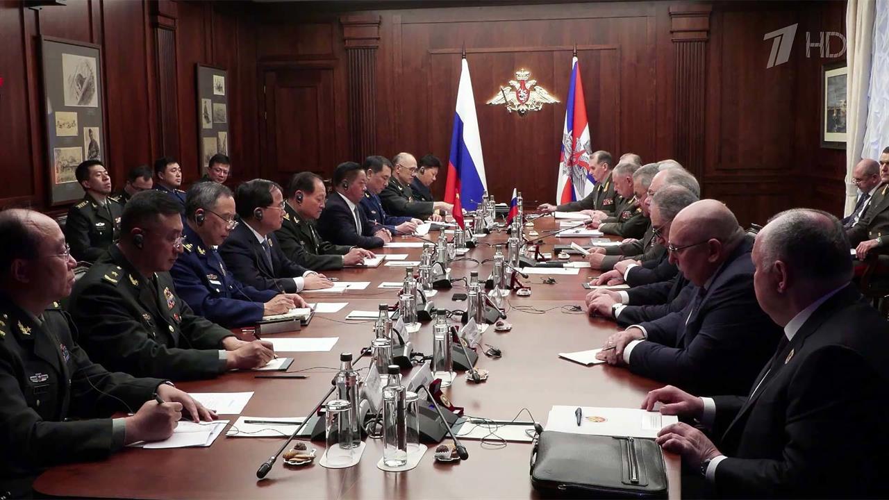 В Москве состоялись переговоры военных делегаций РФ и КНР в расширенном составе
