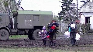 Жители Харьковской области из-за обстрелов просят военных эвакуировать их в Россию