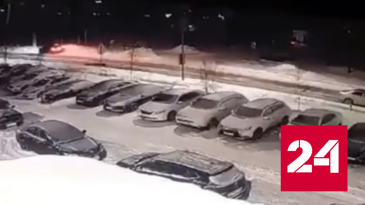 Камера зафиксировала момент смертельного ДТП в ХМАО - Россия 24