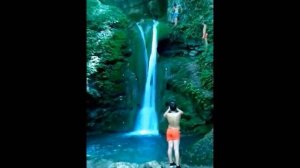 Racha Nikortsminda waterfall Aug 2014