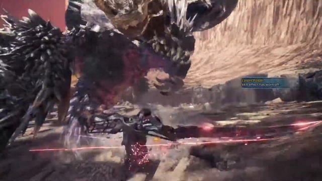 MHW: ICEBORNE  Tempered Ruiner Nergigante  Long Sword Solo 611 - No HUD