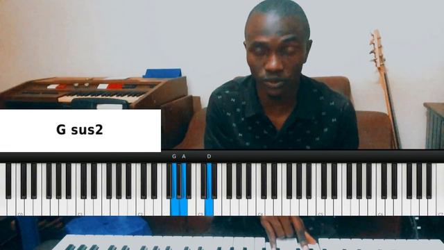 1 4 1 5 chord progression| passing chords, Grace notes #tutorial