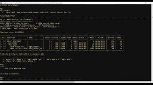 Como verificar se uma instrução SQL mudou o plano de execução