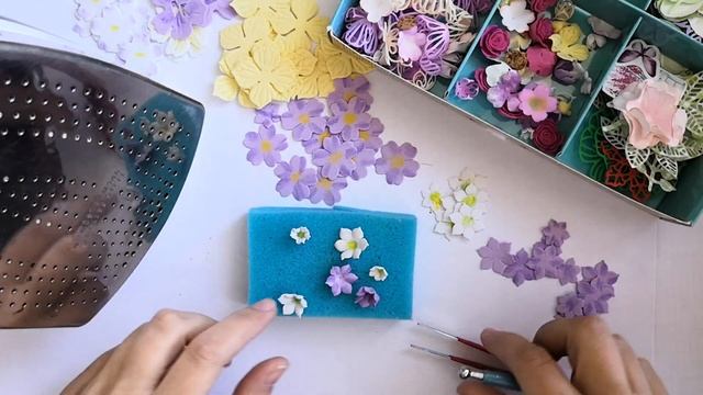 Подсмотрелки. ЧАСТЬ 2 Полевые цветочки для СКРАПБУКИНГА . смотреть онлайн