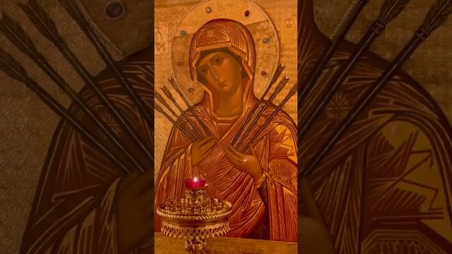 Икона Божьей Матери Семистрельная  #богородица #пресвятаябогородица #икона #семистрельная