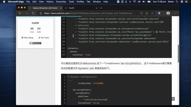 使用Docker和Traefik 2搭建Bitwarden смотреть онлайн