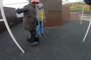 #exc #tomsk 21:10:2023г. Обучение езде на моноколесе.