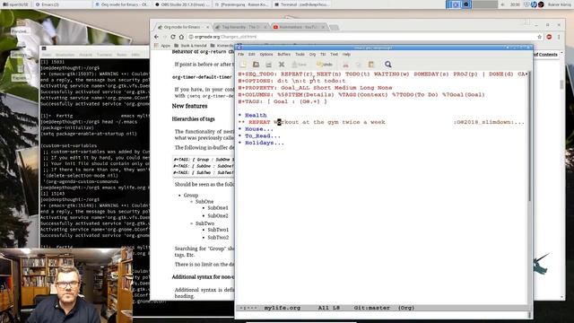 OrgMode - A third approach to goal setting & tracking смотреть онлайн