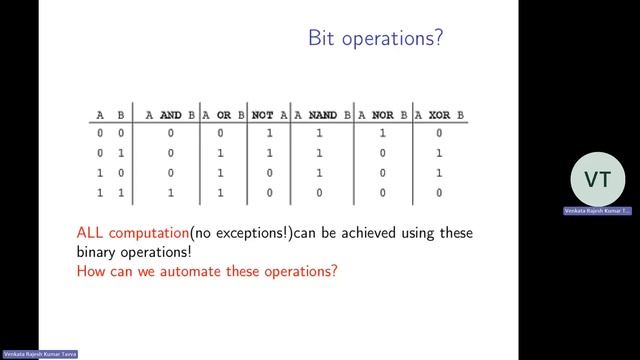 Lecture 5 (Bit Operations) смотреть онлайн