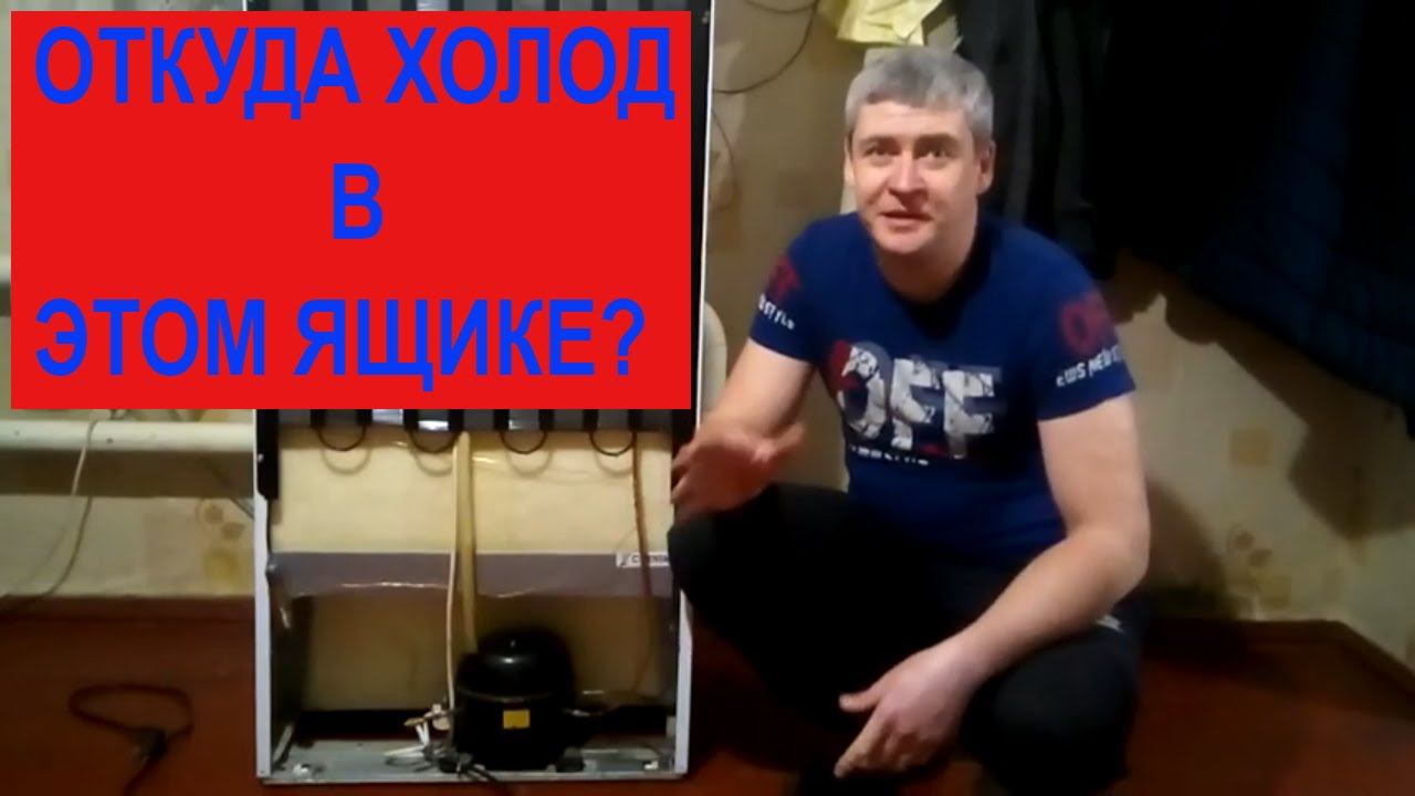 Как работает холодильник.