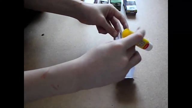 Как склеить модель маршрутки автобуса из бумаги смотреть онлайн