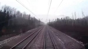 Из кабины машиниста Черусти - Москва! #cabride #train #railway