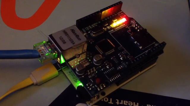 Arduino Ethernet shield смотреть онлайн