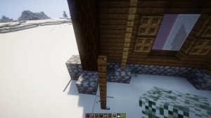 КАК ПОСТРОИТЬ НОВОГОДНИЙ ДОМ В МАЙНКРАФТЕ