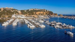 2024-02-12 Sant Feliu de Guixols, Costa Brava, Catalonia, Spain.