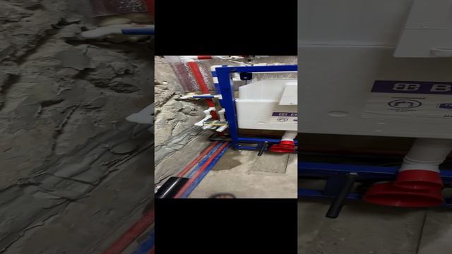 Канализация инсталляция водопровод #shorts