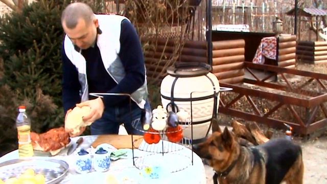 Телятина с овощами в Tандыре по -Астрахански
