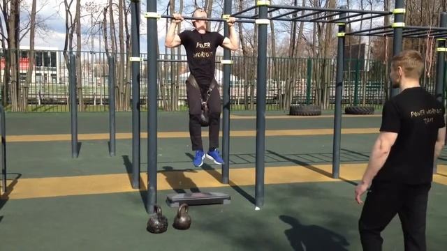 Рекорд 21 подтягивание +32кг/ 21 pull ups +32kg смотреть онлайн