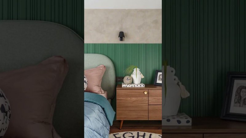Современный интерьер с материалами Decorum  #отделкастен #дизайнинтерьера #ремонт #ремонтквартир