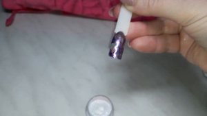 Маникюр кошачий глаз.Простой дизайн ногтей гель лаком кошачий глаз.