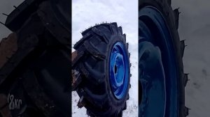 Долгожданные колёса на мотоблок.