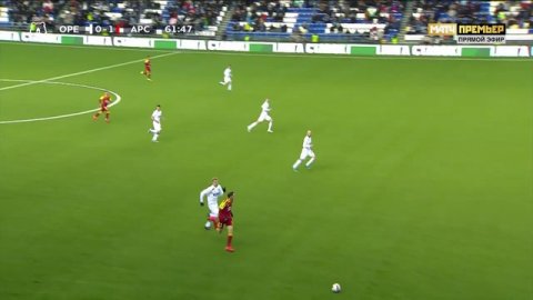Оренбург - Арсенал. 0:1. Лука Джорджевич, Российская Премьер-Лига, 26 тур 29.04.2019