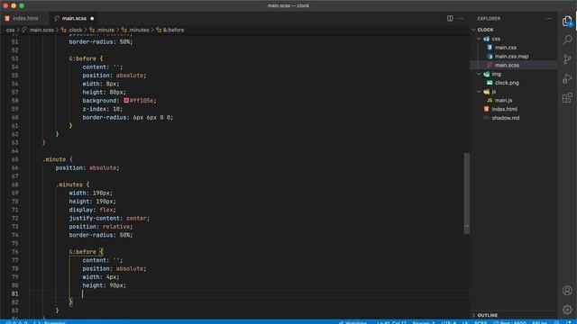 Аналоговые Часы HTML / CSS / JavaScript (JS). Делаем с нуля.