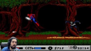 СЕГА ЧЕЛОВЕК ПАУК НА МАКСИМАЛЬНОЙ СЛОЖНОСТИ - The Amazing Spider-Man vs  The Kingpin Sega