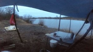 Рыбалка на Налима  в Феврале р. Луга. 2020г.