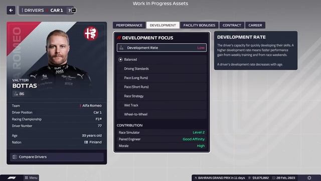 Трейлер F1 Manager 2023 (Feature Focus Driver Development)