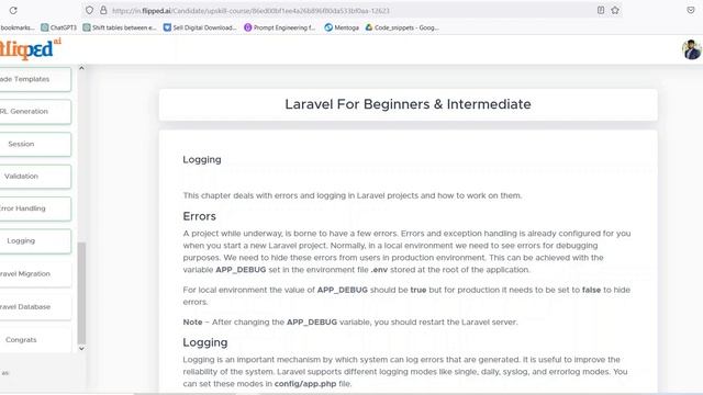 Module 17 Logging in Laravel | Laravel For Beginners & Intermediate | Full Stack смотреть онлайн