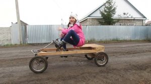 Самодельный детский велокарт