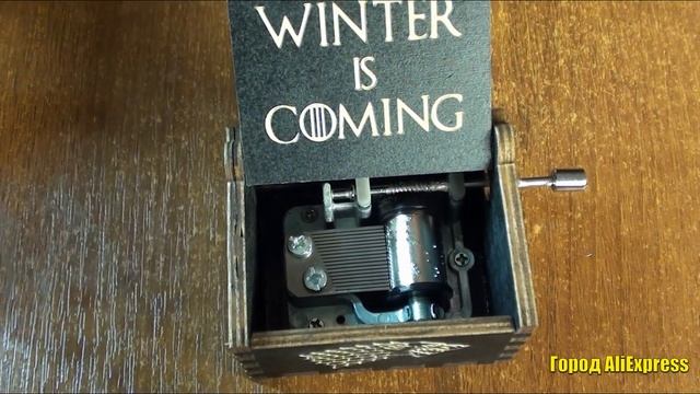 Резная деревянная музыкальная шкатулка Игра Престолов. Лучший подарок на праздник любимому человеку смотреть онлайн