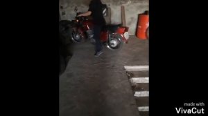 Бернаут, дрифт на китайских и советских мотоциклах.