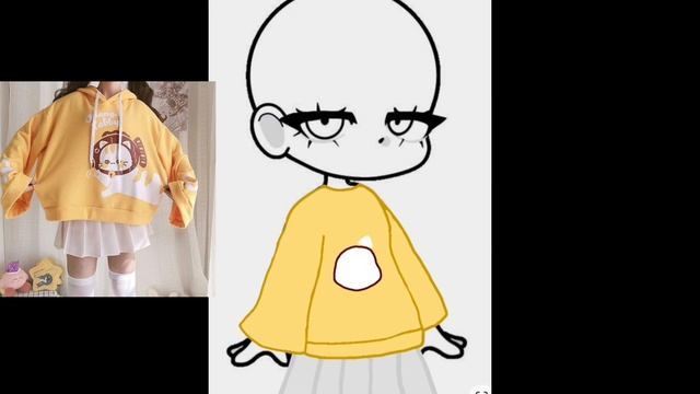 РИСУЕМ ОДЕЖДУ ИЗ ПИНТЕРЕСТА В ГАЧУ#рекомендации смотреть онлайн