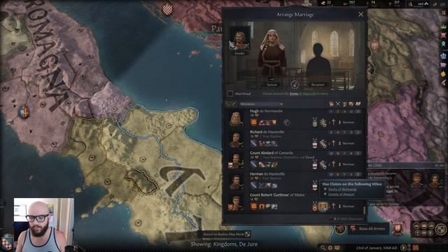 [1] NORMAN ADVENTURER: ROBERT GUISCARD (Apulia) Campaign for Crusader Kings 3 (Historical Lets Play смотреть онлайн