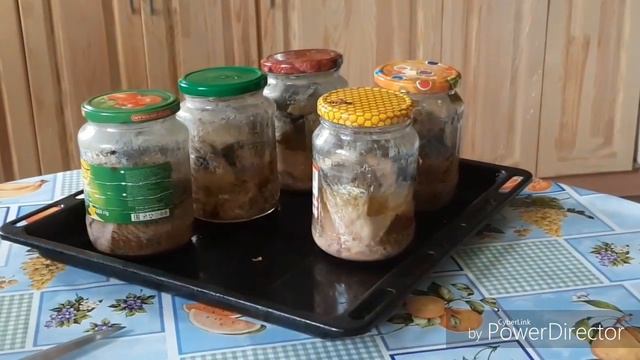 Консервы из плотвы, результат.