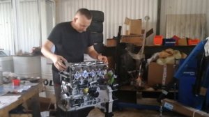 Сборка двигателя HONDA b20vtec. Часть 3. engine building part 3