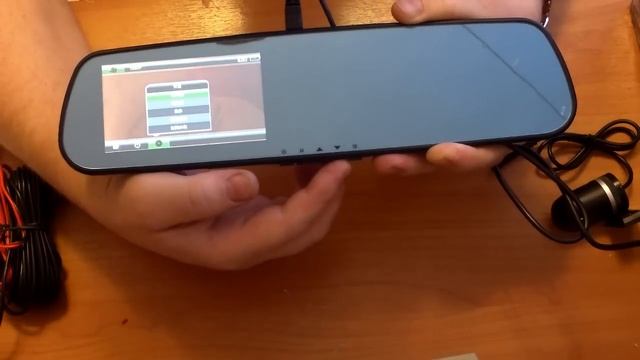 Универсальное зеркало заднего вида.BlueTooth, камера заднего вида. DVR GD-13X смотреть онлайн
