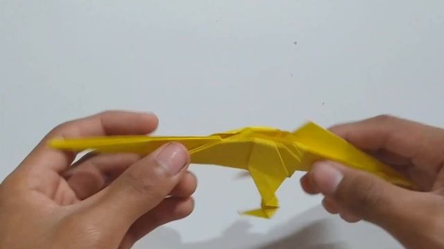 Origami Allosaurus // Cómo Hacer Dinosaur Allosaurus De Origami / Jurassic World