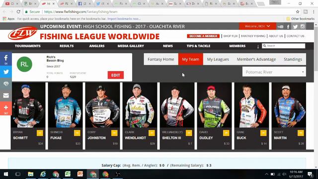 FANTASY FISHING EDGE #6 FLW POTOMAC RIVER FANTASY BASS FISHING PICKS SHOW PODCAST w/ Rich Lindgren смотреть онлайн